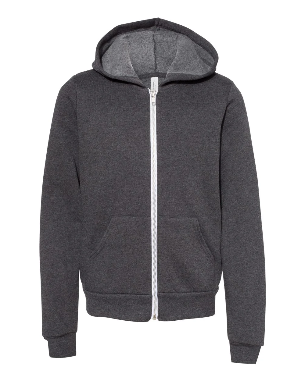 BELLA + CANVAS-3739Y-Youth Sponge Fleece Full-Zip Hoodie - Image 11
