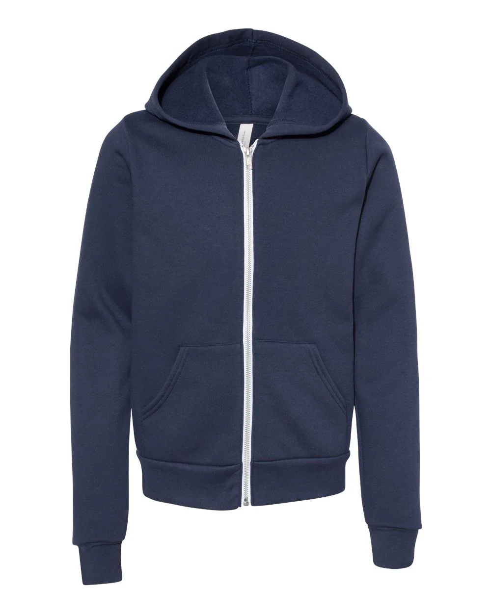 BELLA + CANVAS-3739Y-Youth Sponge Fleece Full-Zip Hoodie - Image 17