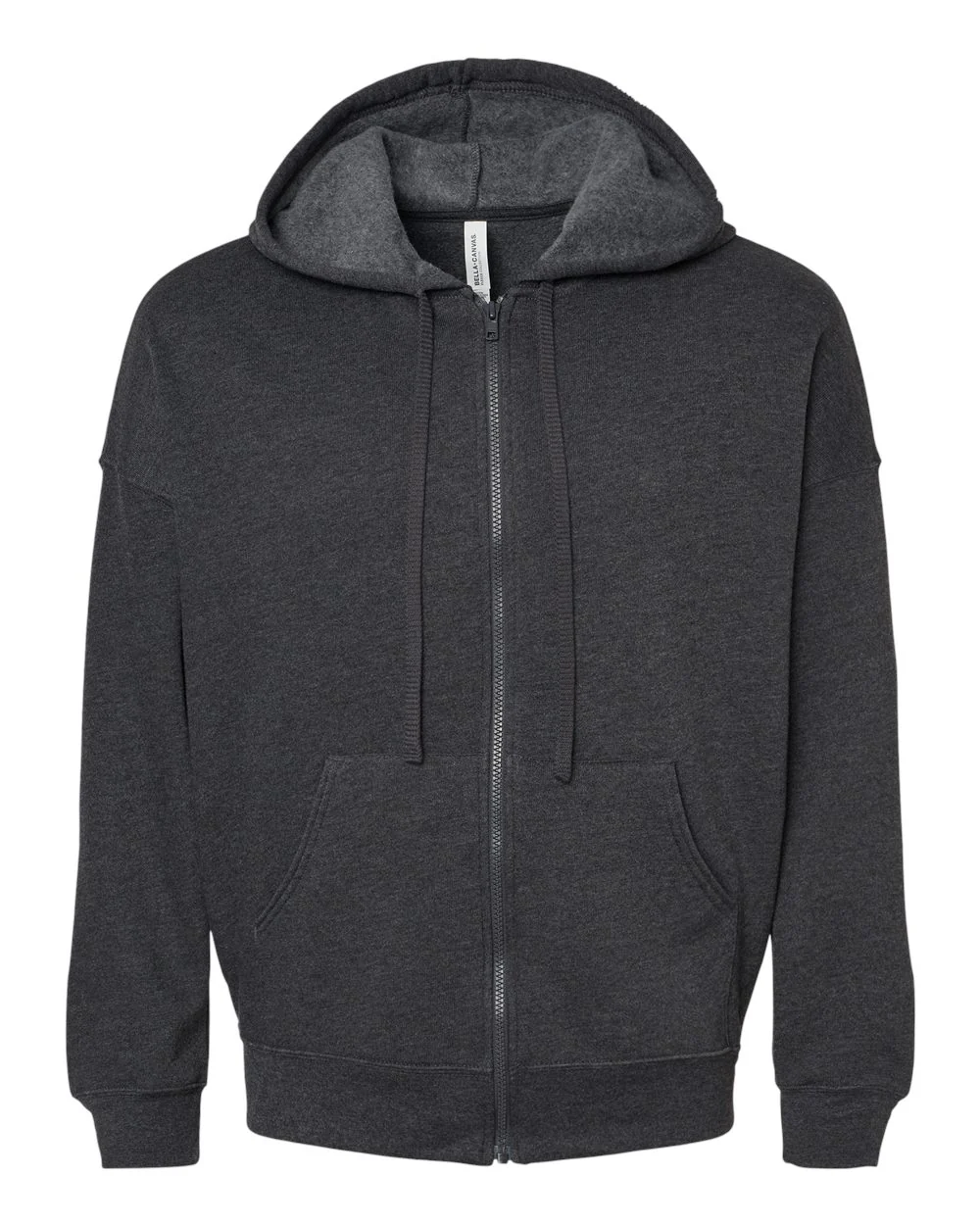 BELLA + CANVAS-3759-Sponge Fleece DTM Full-Zip Hoodie - Image 11