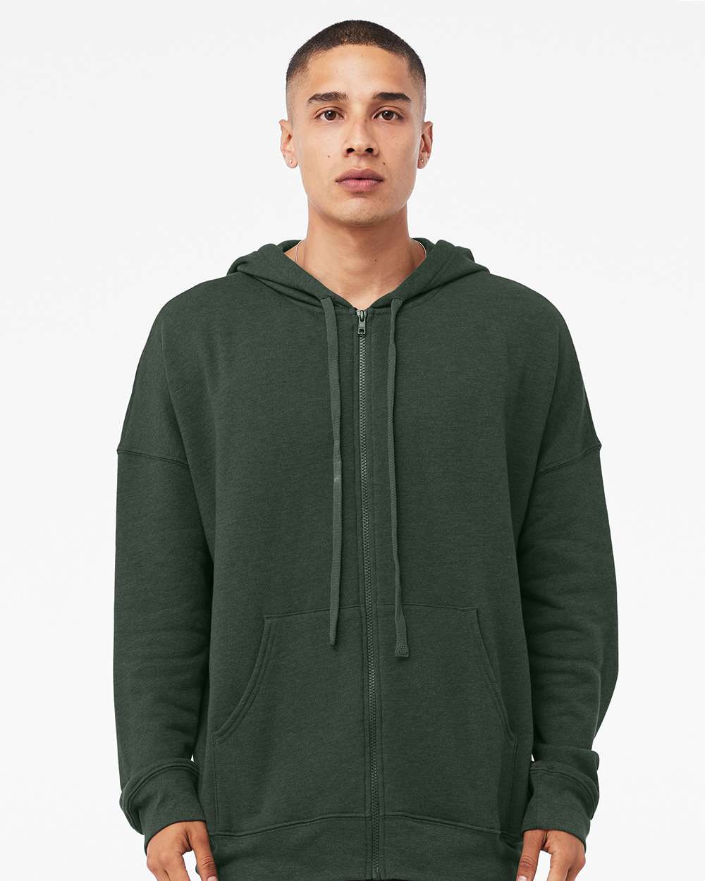 BELLA + CANVAS-3759-Sponge Fleece DTM Full-Zip Hoodie - Image 17