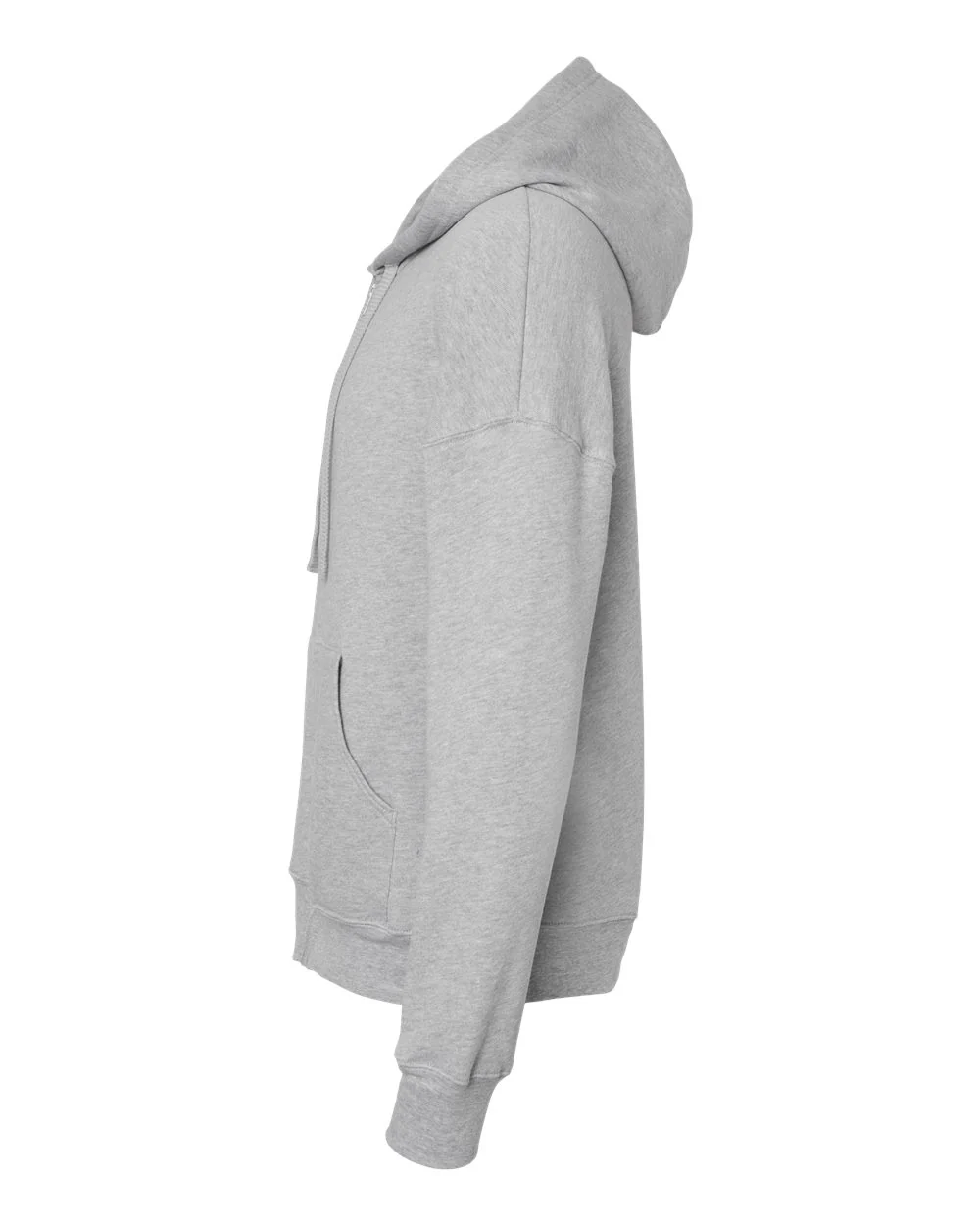 BELLA + CANVAS-3759-Sponge Fleece DTM Full-Zip Hoodie - Image 3