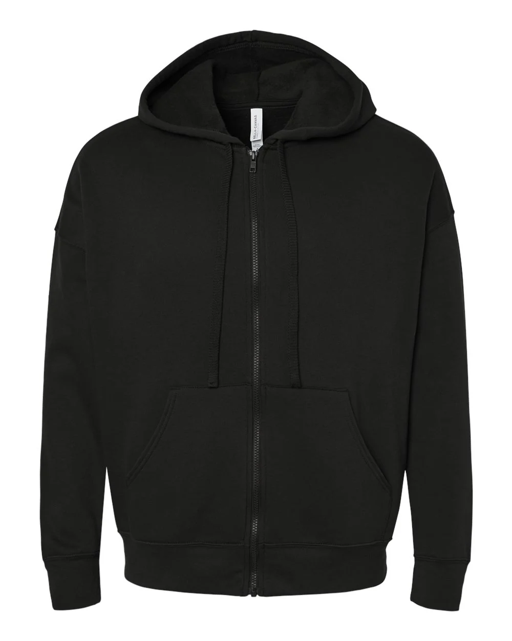 BELLA + CANVAS-3759-Sponge Fleece DTM Full-Zip Hoodie - Image 8