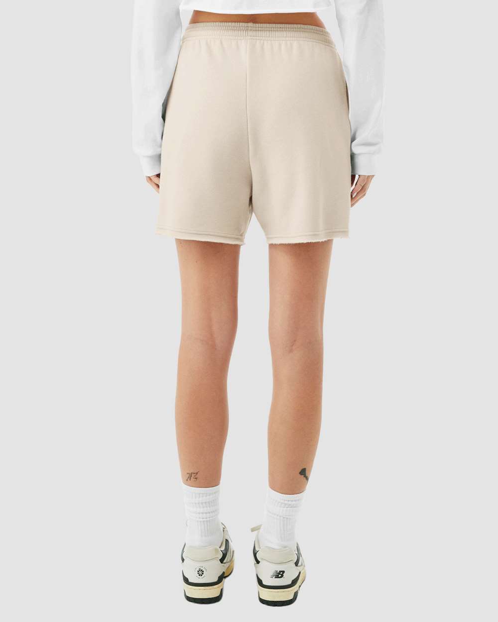 BELLA + CANVAS-3787-Women's Cutoff Fleece Shorts - Image 19