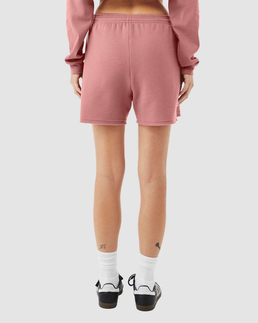 BELLA + CANVAS-3787-Women's Cutoff Fleece Shorts - Image 25