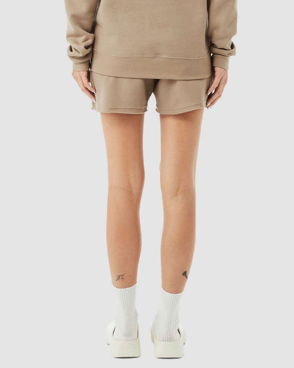 BELLA + CANVAS-3787-Women's Cutoff Fleece Shorts - Image 43