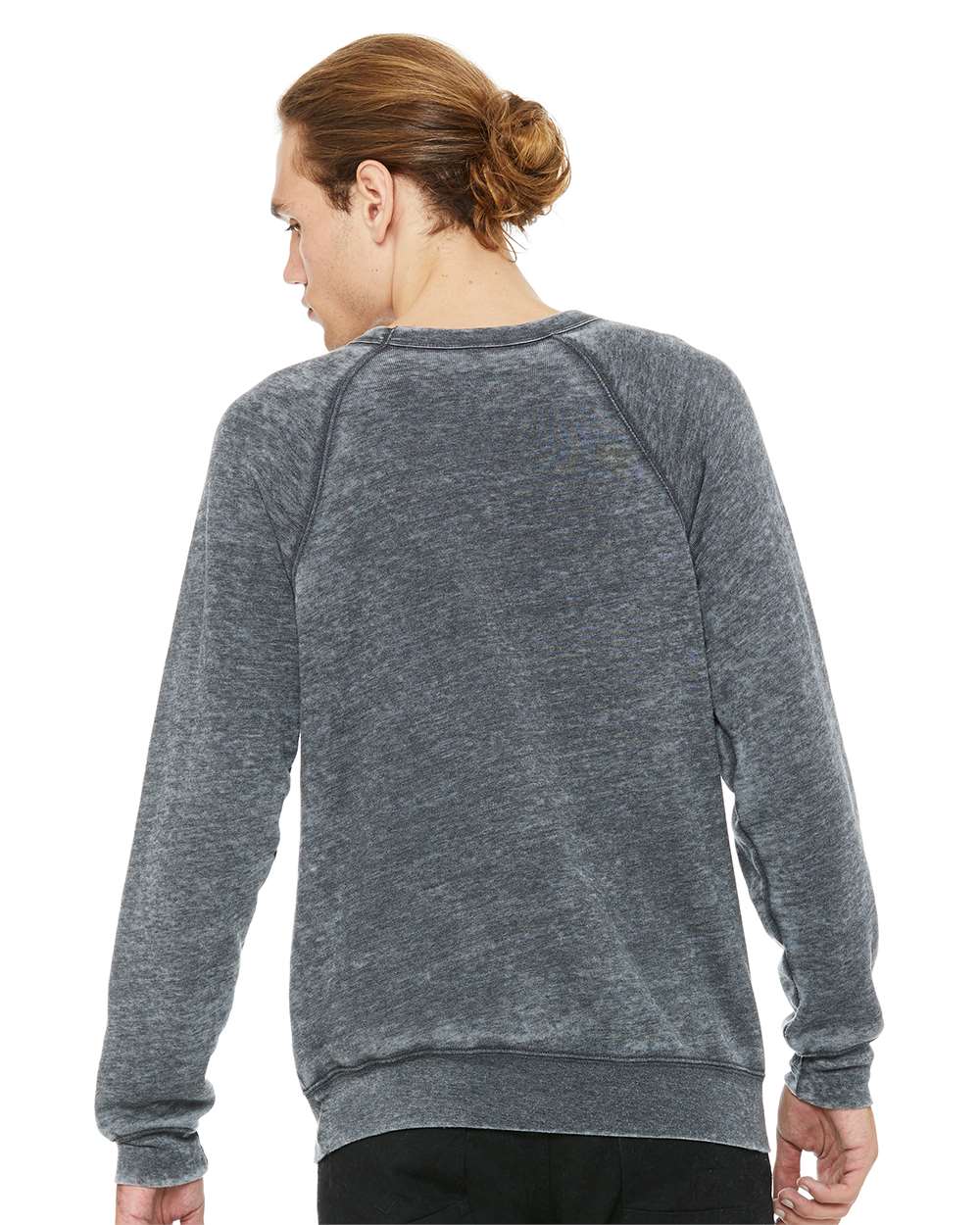 BELLA + CANVAS-3901-Sponge Fleece Raglan Crewneck Sweatshirt - Image 103
