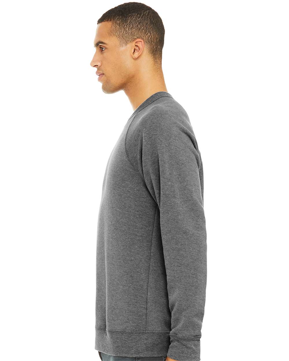 BELLA + CANVAS-3901-Sponge Fleece Raglan Crewneck Sweatshirt - Image 108