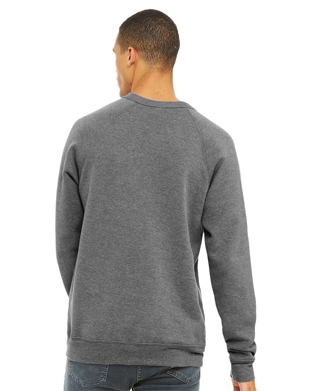 BELLA + CANVAS-3901-Sponge Fleece Raglan Crewneck Sweatshirt - Image 109