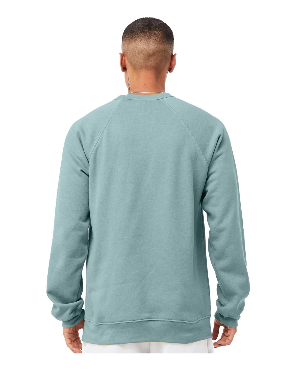 BELLA + CANVAS-3901-Sponge Fleece Raglan Crewneck Sweatshirt - Image 115