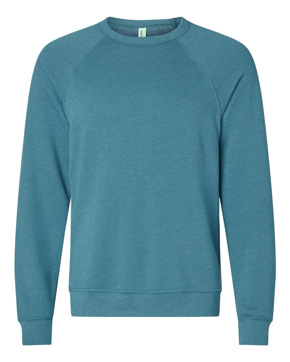 BELLA + CANVAS-3901-Sponge Fleece Raglan Crewneck Sweatshirt - Image 116