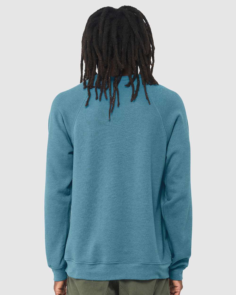 BELLA + CANVAS-3901-Sponge Fleece Raglan Crewneck Sweatshirt - Image 121