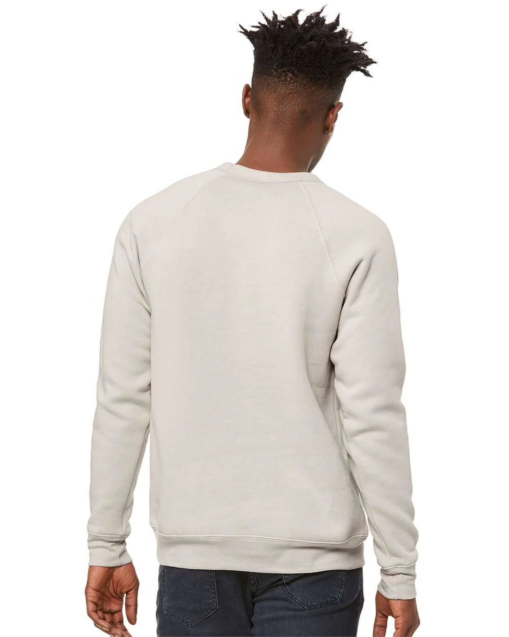 BELLA + CANVAS-3901-Sponge Fleece Raglan Crewneck Sweatshirt - Image 127