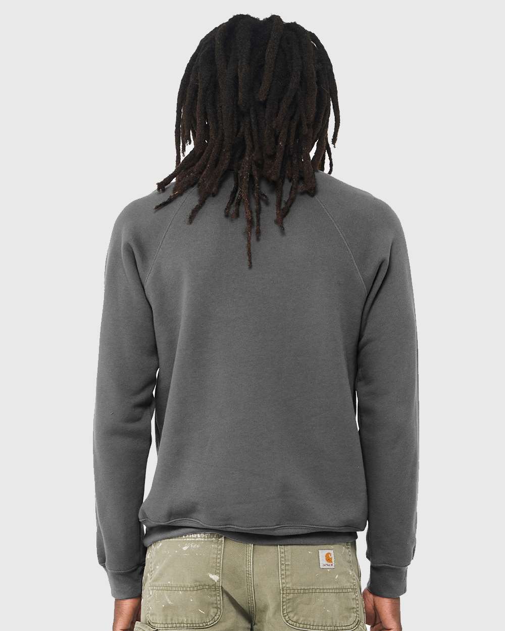 BELLA + CANVAS-3901-Sponge Fleece Raglan Crewneck Sweatshirt - Image 13