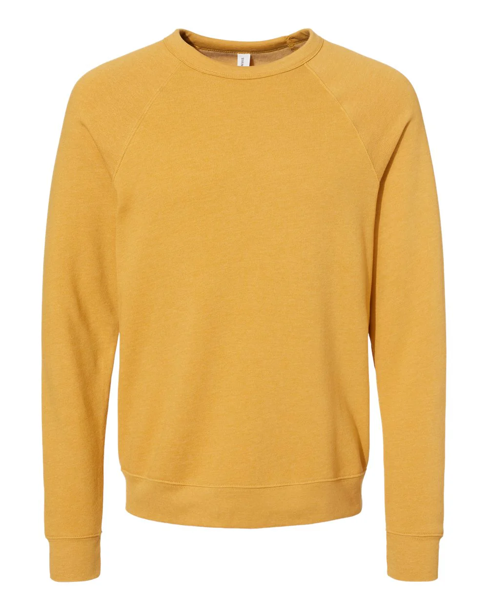 BELLA + CANVAS-3901-Sponge Fleece Raglan Crewneck Sweatshirt - Image 131