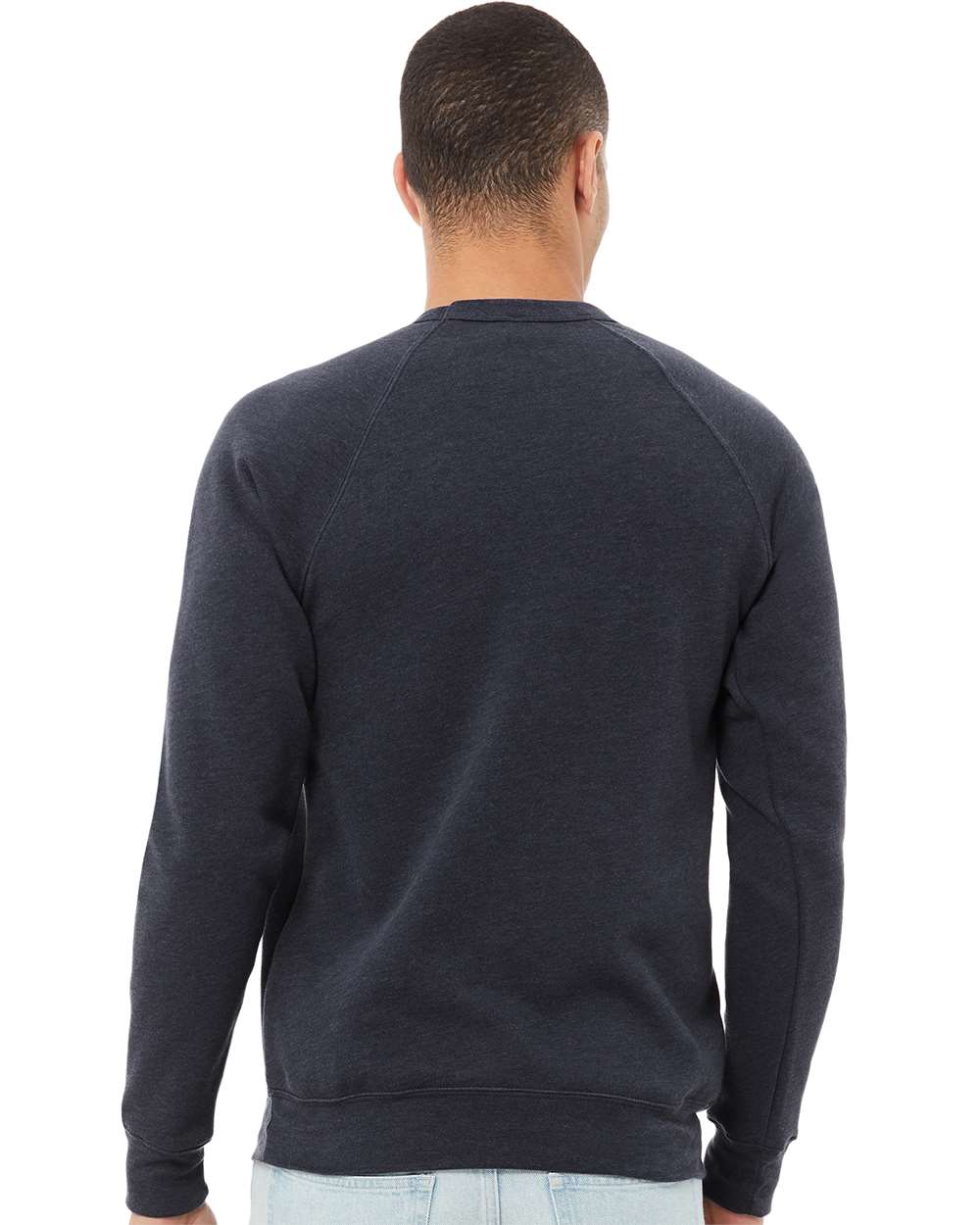 BELLA + CANVAS-3901-Sponge Fleece Raglan Crewneck Sweatshirt - Image 142