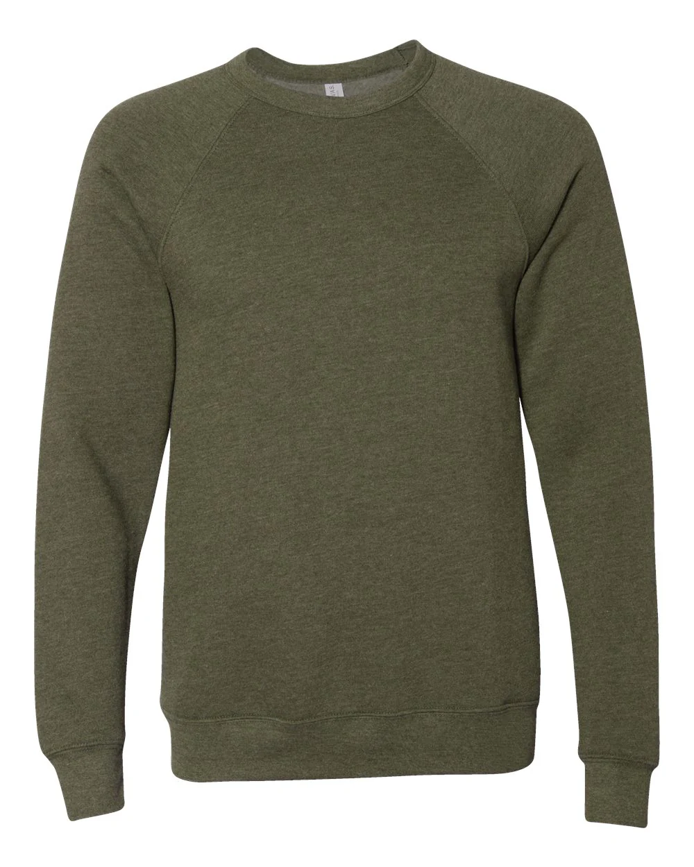 BELLA + CANVAS-3901-Sponge Fleece Raglan Crewneck Sweatshirt - Image 143