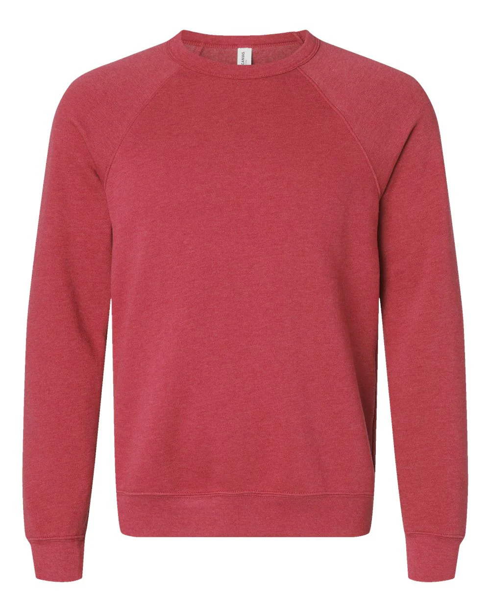 BELLA + CANVAS-3901-Sponge Fleece Raglan Crewneck Sweatshirt - Image 149