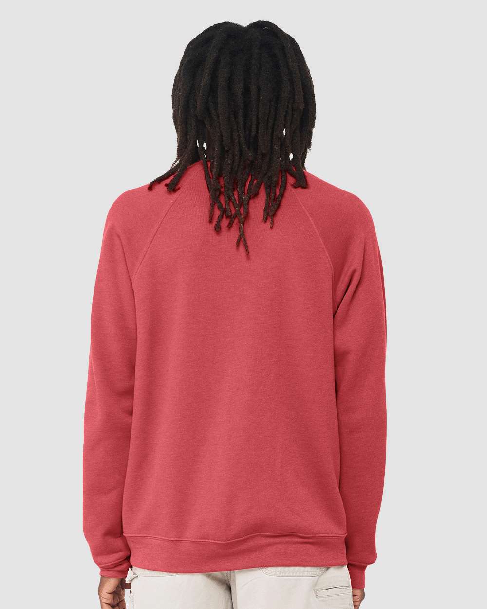 BELLA + CANVAS-3901-Sponge Fleece Raglan Crewneck Sweatshirt - Image 154