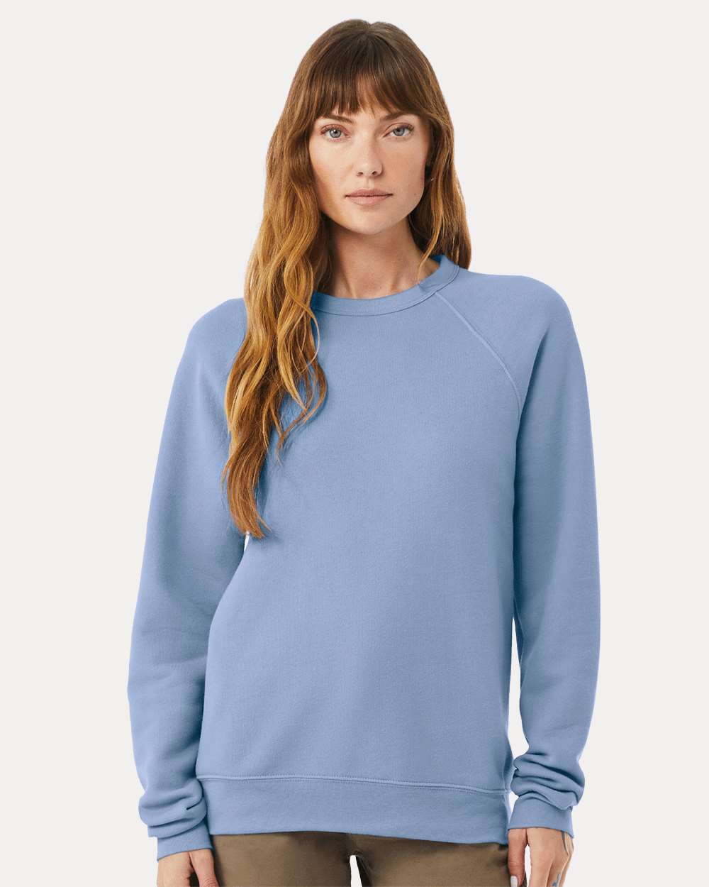 BELLA + CANVAS-3901-Sponge Fleece Raglan Crewneck Sweatshirt - Image 164
