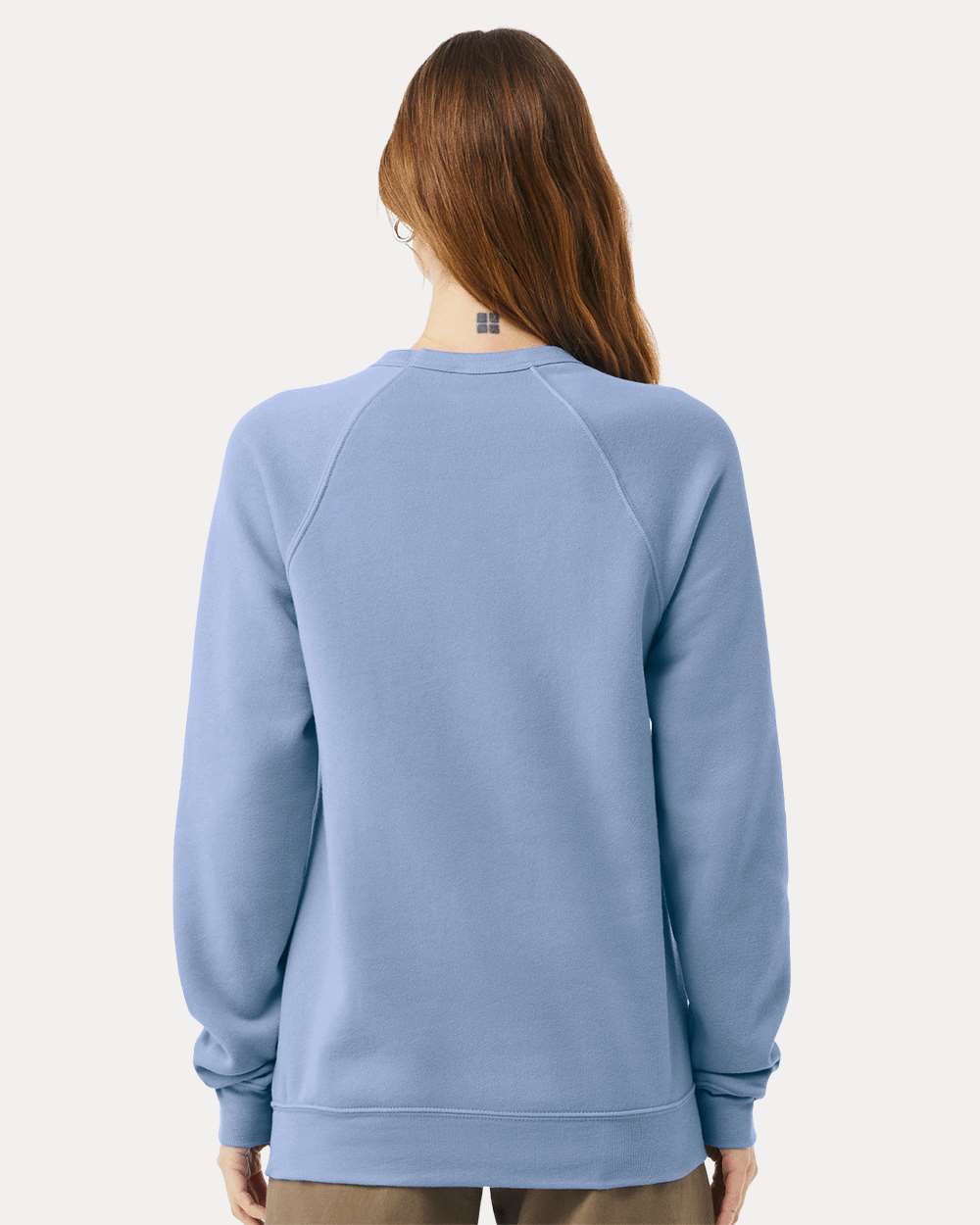 BELLA + CANVAS-3901-Sponge Fleece Raglan Crewneck Sweatshirt - Image 166