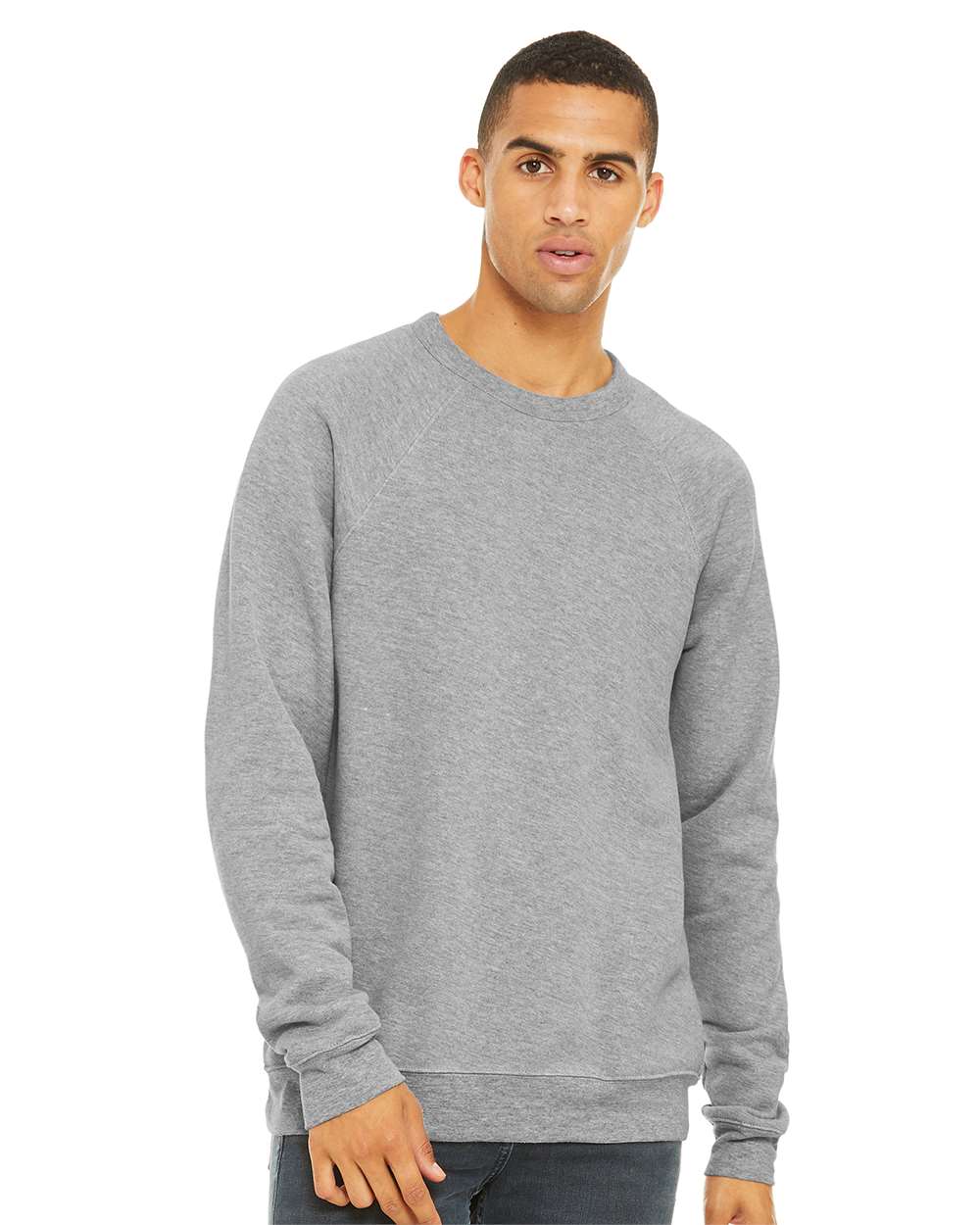 BELLA + CANVAS-3901-Sponge Fleece Raglan Crewneck Sweatshirt - Image 17