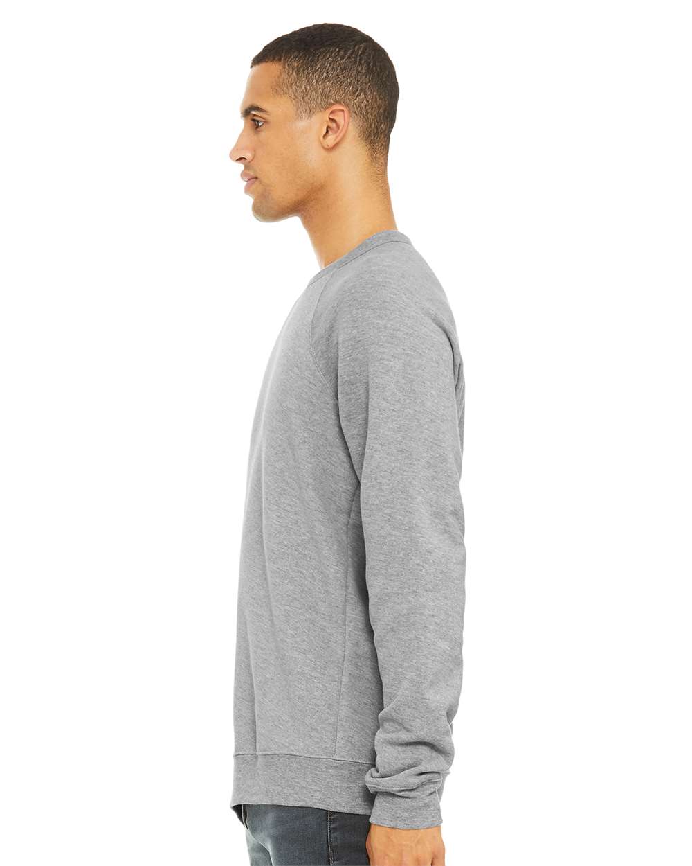 BELLA + CANVAS-3901-Sponge Fleece Raglan Crewneck Sweatshirt - Image 18