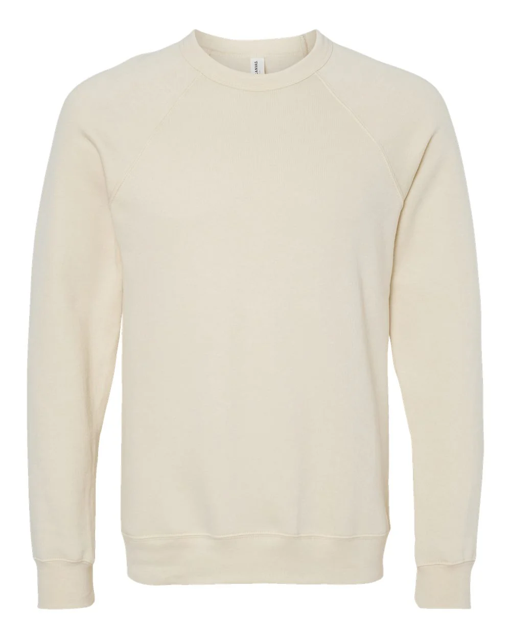 BELLA + CANVAS-3901-Sponge Fleece Raglan Crewneck Sweatshirt - Image 182