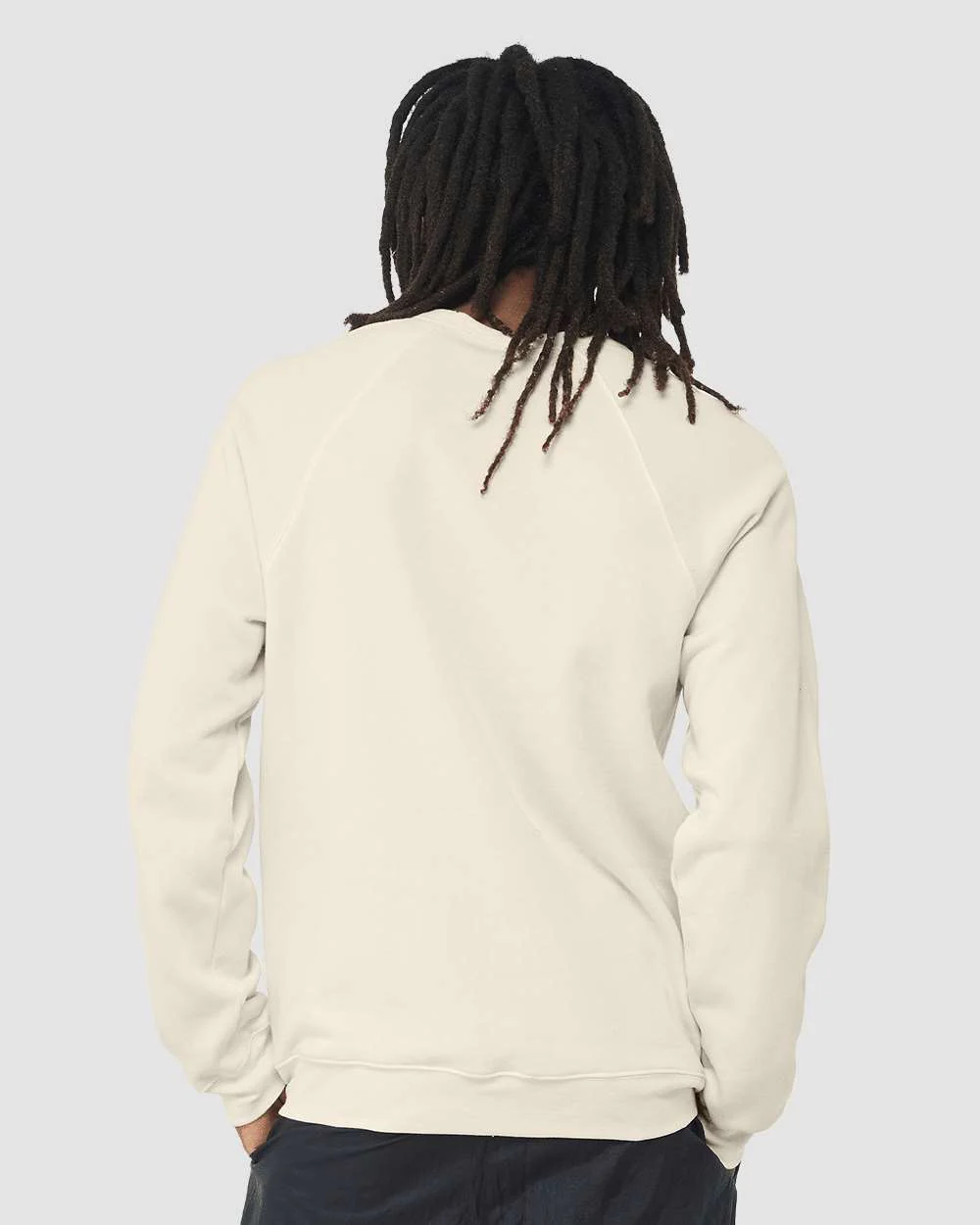 BELLA + CANVAS-3901-Sponge Fleece Raglan Crewneck Sweatshirt - Image 187