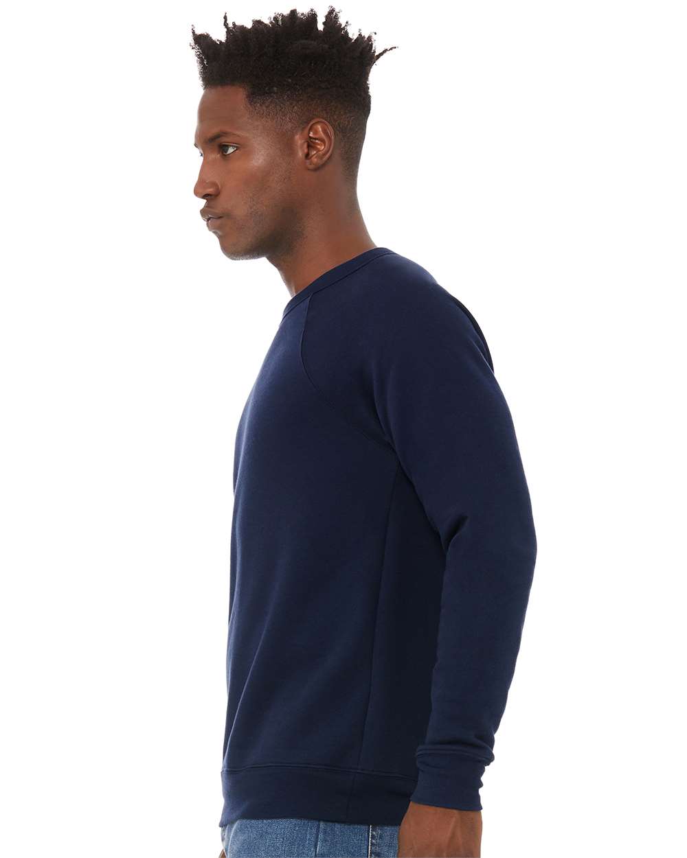 BELLA + CANVAS-3901-Sponge Fleece Raglan Crewneck Sweatshirt - Image 192