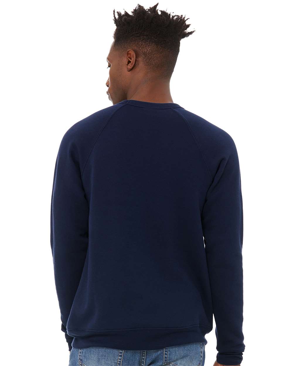 BELLA + CANVAS-3901-Sponge Fleece Raglan Crewneck Sweatshirt - Image 193