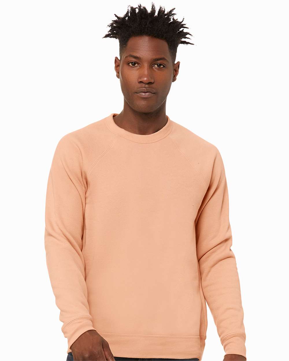 BELLA + CANVAS-3901-Sponge Fleece Raglan Crewneck Sweatshirt - Image 197