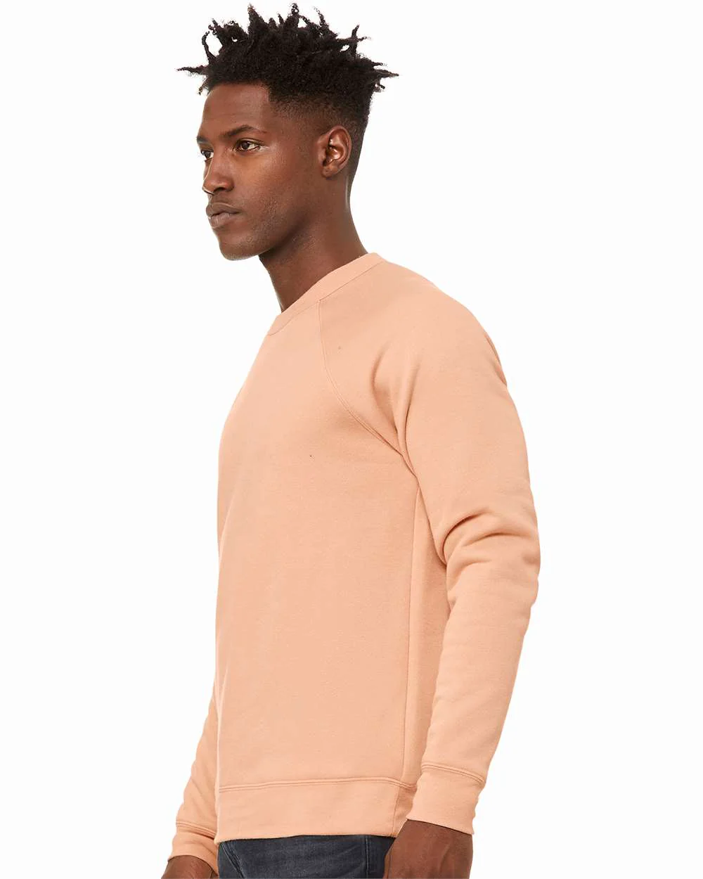 BELLA + CANVAS-3901-Sponge Fleece Raglan Crewneck Sweatshirt - Image 198