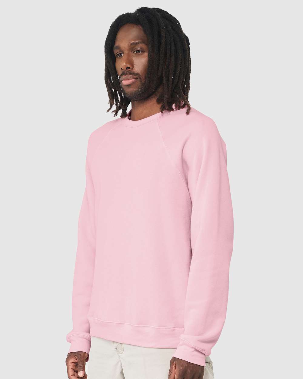 BELLA + CANVAS-3901-Sponge Fleece Raglan Crewneck Sweatshirt - Image 204