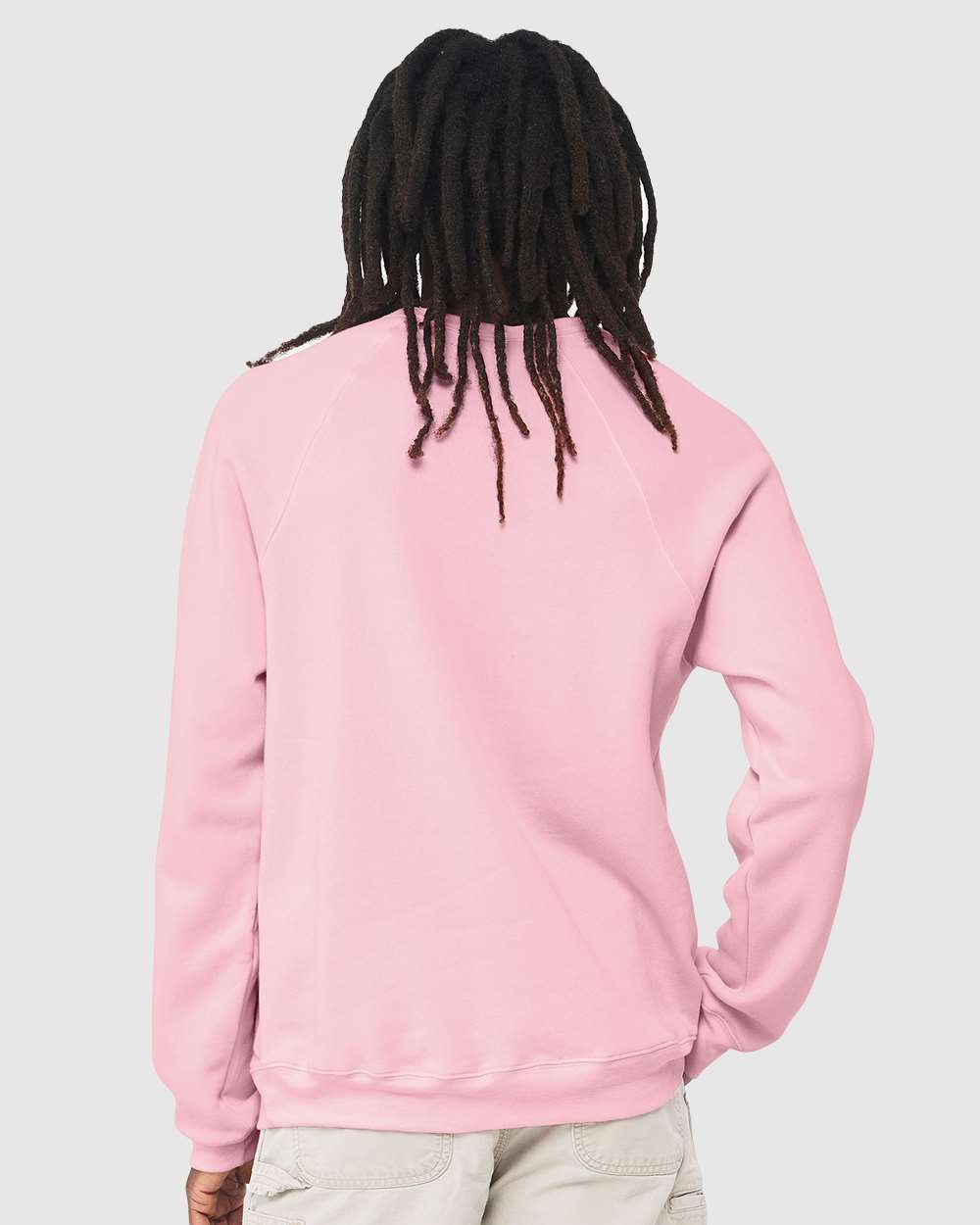 BELLA + CANVAS-3901-Sponge Fleece Raglan Crewneck Sweatshirt - Image 205