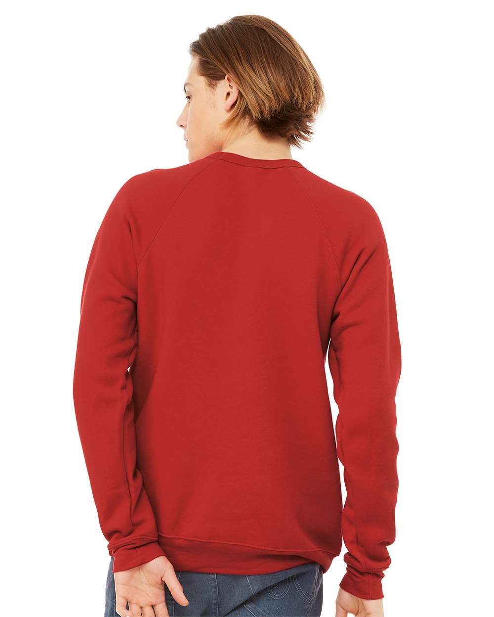BELLA + CANVAS-3901-Sponge Fleece Raglan Crewneck Sweatshirt - Image 211