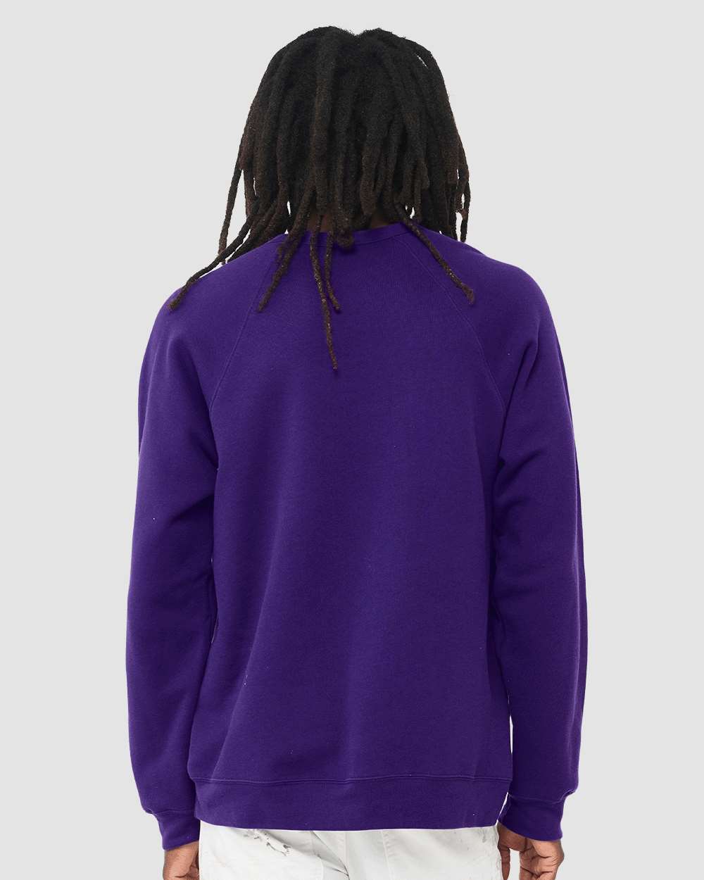 BELLA + CANVAS-3901-Sponge Fleece Raglan Crewneck Sweatshirt - Image 223