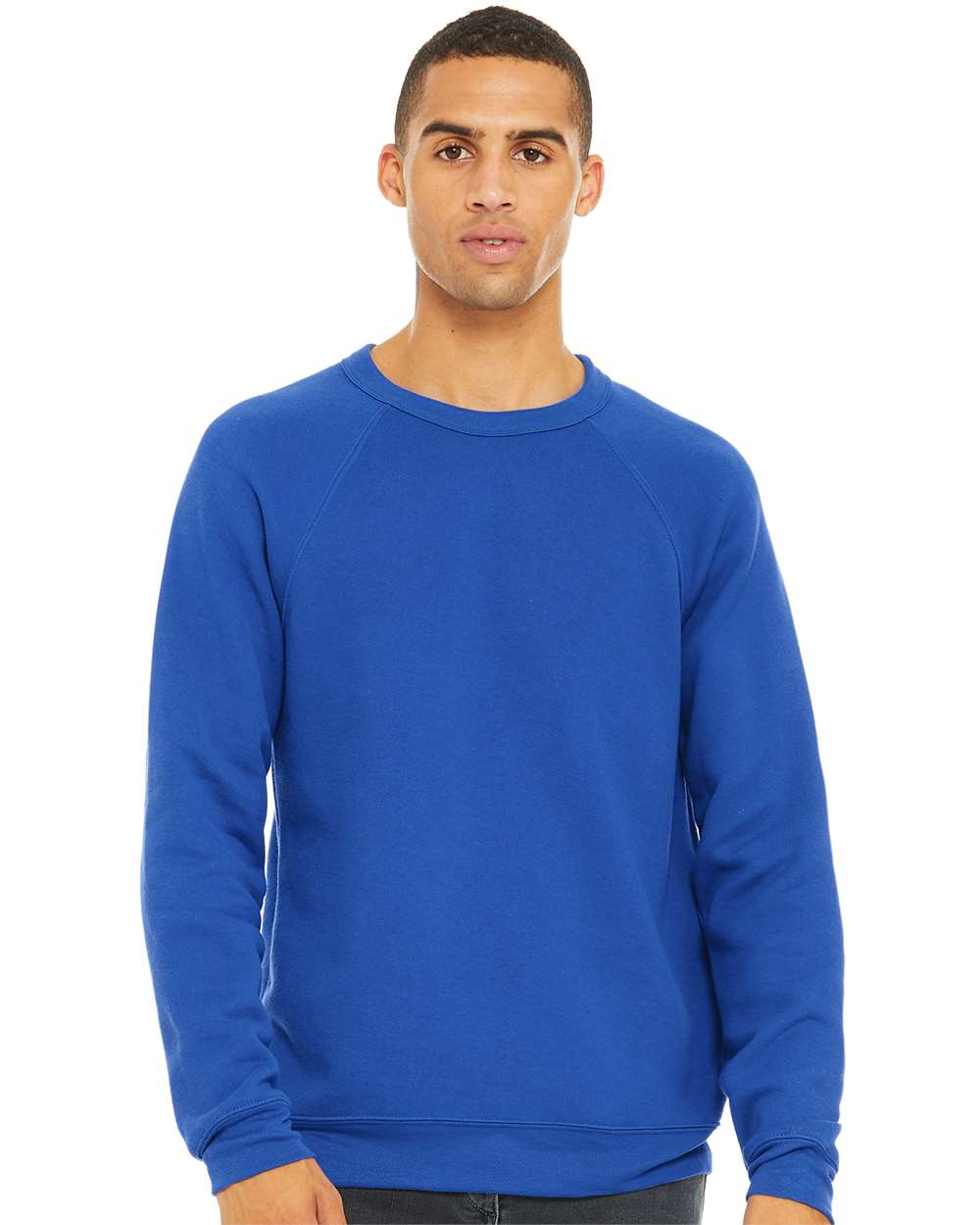 BELLA + CANVAS-3901-Sponge Fleece Raglan Crewneck Sweatshirt - Image 227