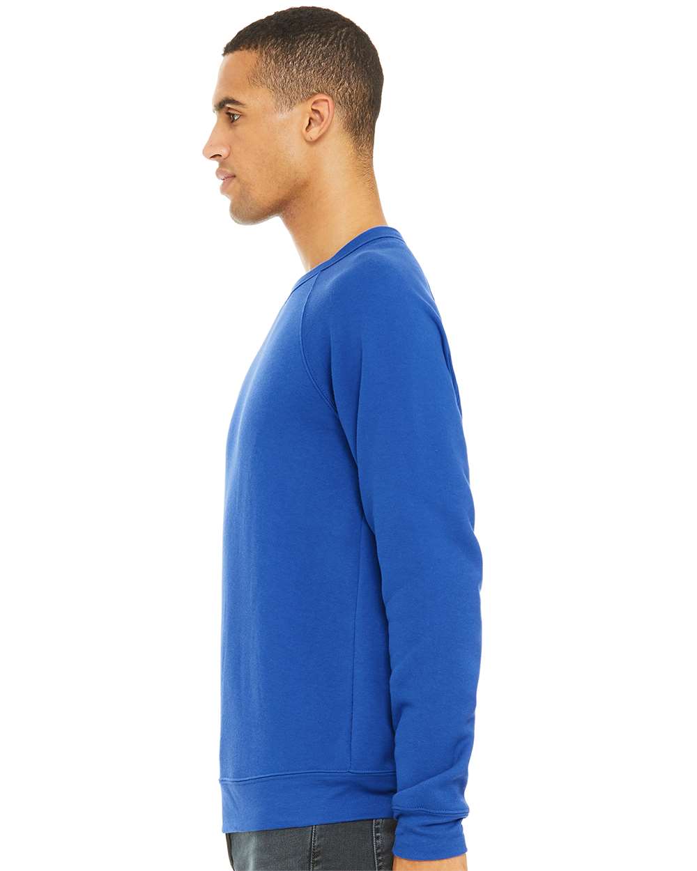 BELLA + CANVAS-3901-Sponge Fleece Raglan Crewneck Sweatshirt - Image 229