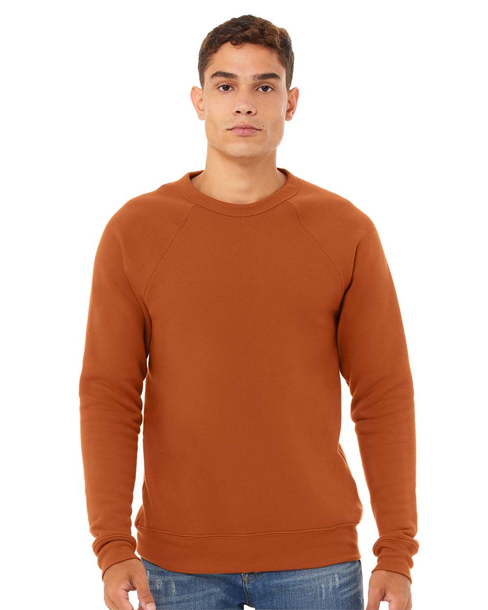 BELLA + CANVAS-3901-Sponge Fleece Raglan Crewneck Sweatshirt - Image 23