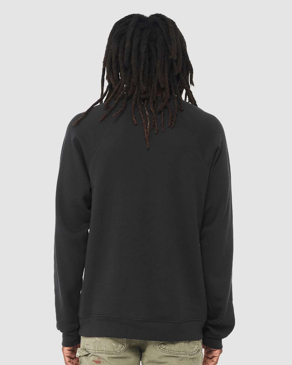BELLA + CANVAS-3901-Sponge Fleece Raglan Crewneck Sweatshirt - Image 232