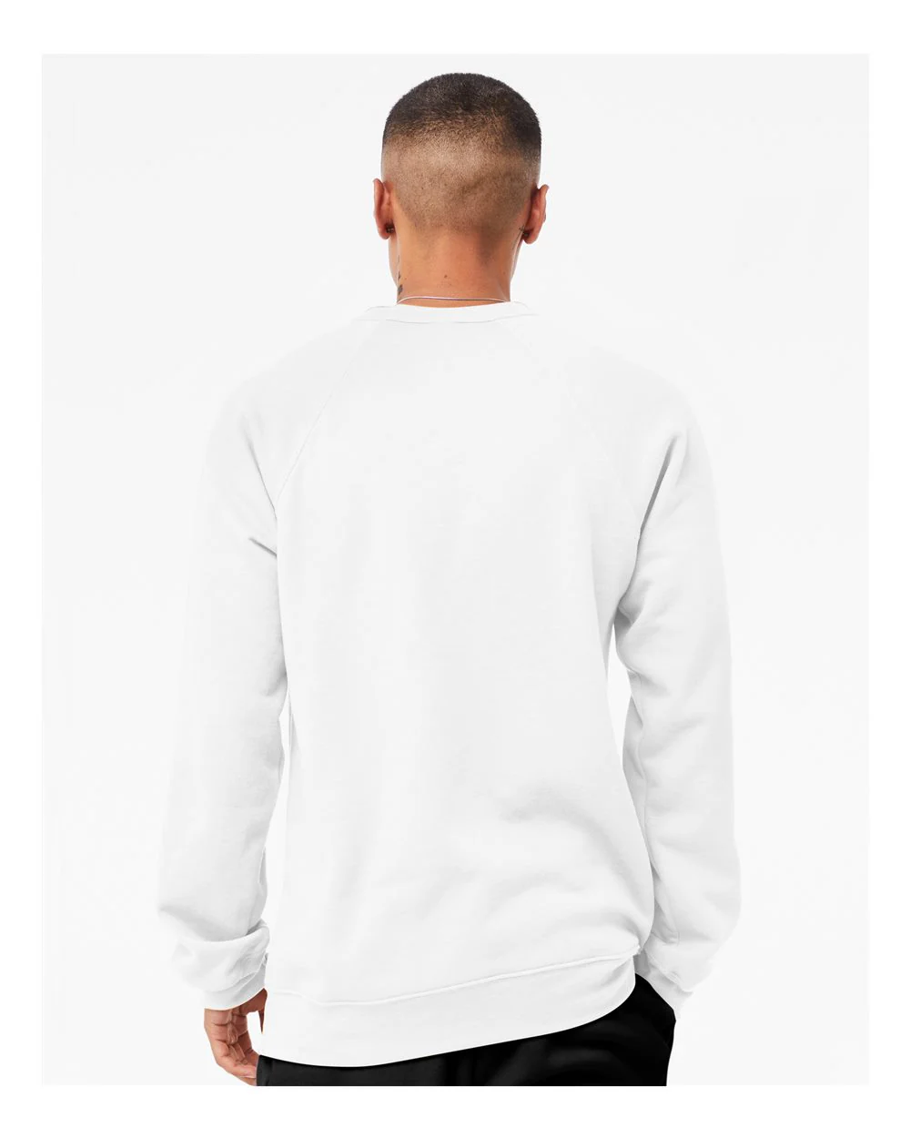 BELLA + CANVAS-3901-Sponge Fleece Raglan Crewneck Sweatshirt - Image 238