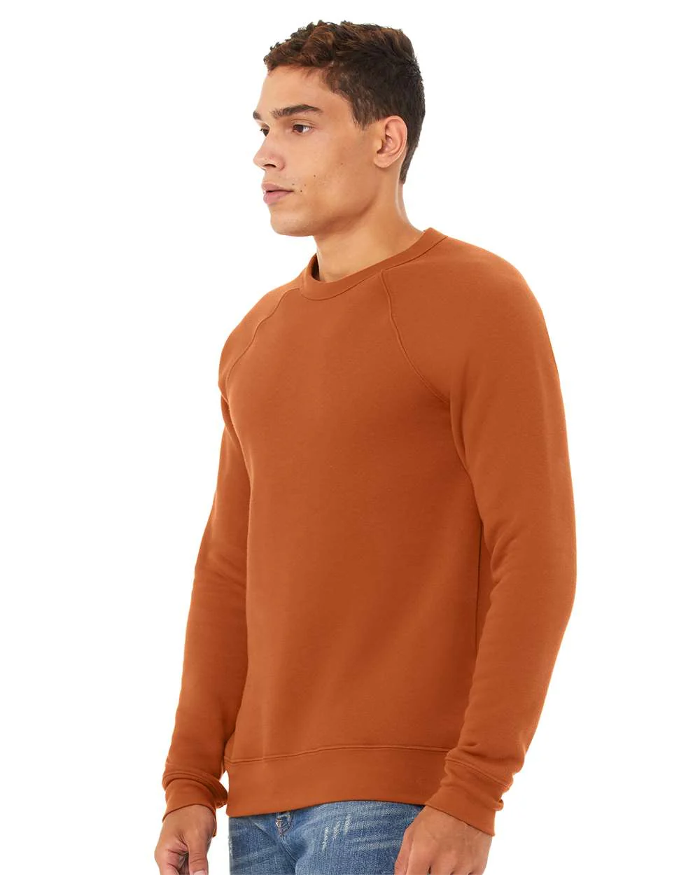BELLA + CANVAS-3901-Sponge Fleece Raglan Crewneck Sweatshirt - Image 24