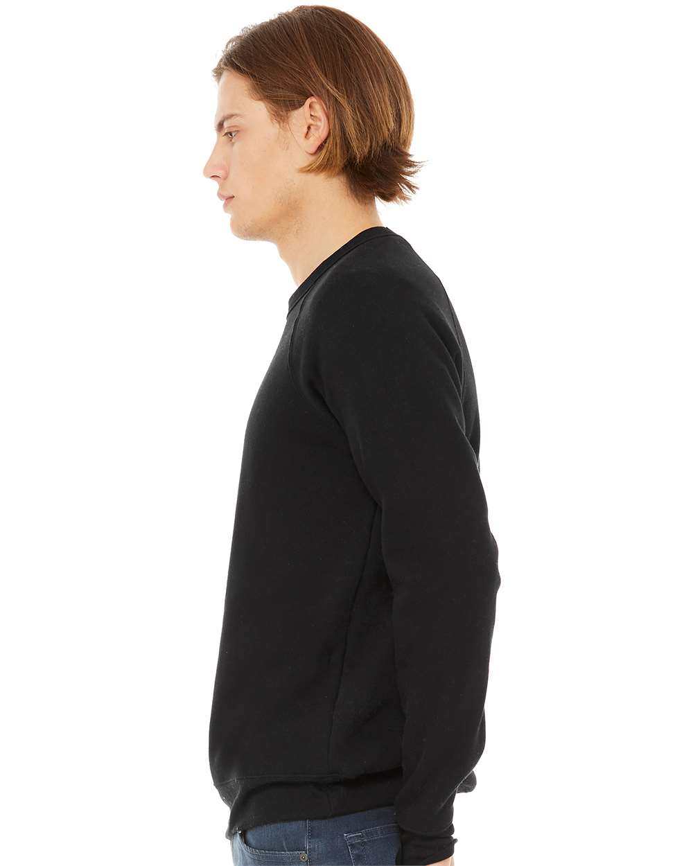 BELLA + CANVAS-3901-Sponge Fleece Raglan Crewneck Sweatshirt - Image 30