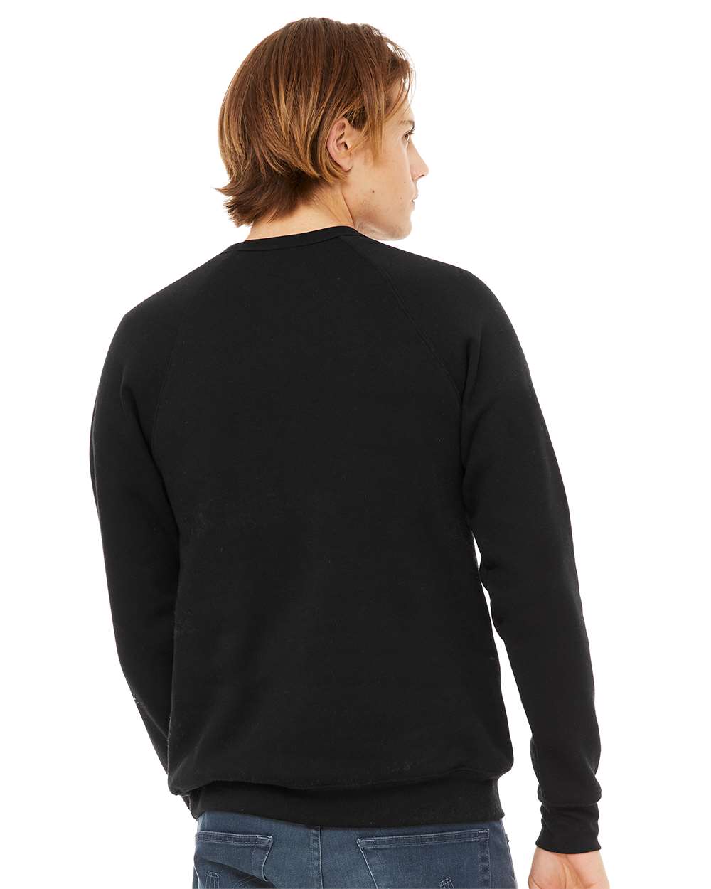 BELLA + CANVAS-3901-Sponge Fleece Raglan Crewneck Sweatshirt - Image 31