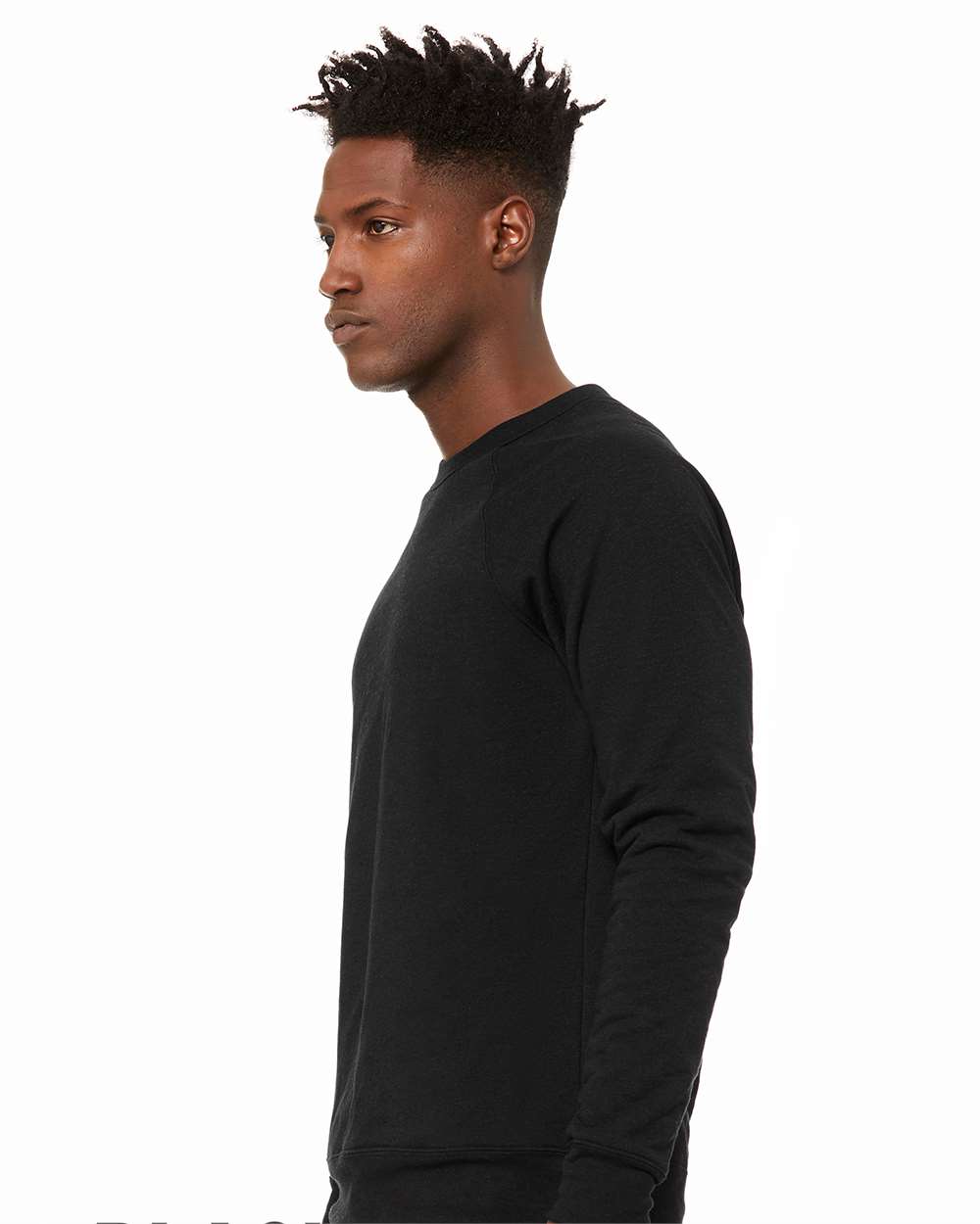 BELLA + CANVAS-3901-Sponge Fleece Raglan Crewneck Sweatshirt - Image 33