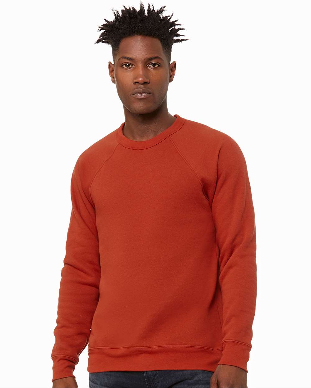BELLA + CANVAS-3901-Sponge Fleece Raglan Crewneck Sweatshirt - Image 44