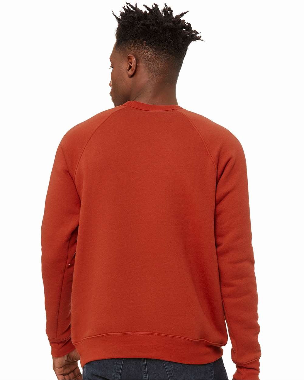 BELLA + CANVAS-3901-Sponge Fleece Raglan Crewneck Sweatshirt - Image 46