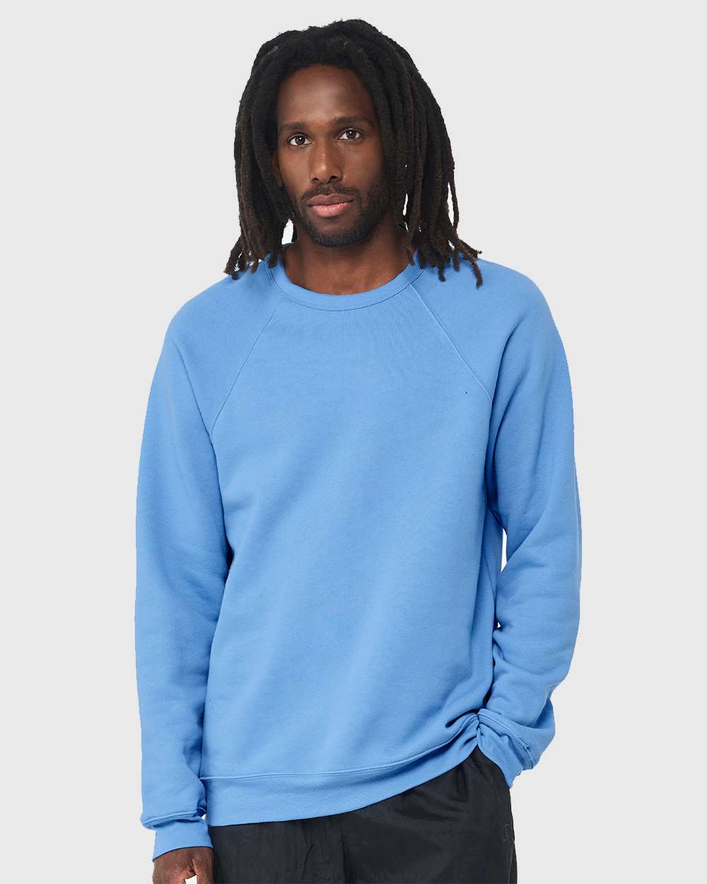 BELLA + CANVAS-3901-Sponge Fleece Raglan Crewneck Sweatshirt - Image 56