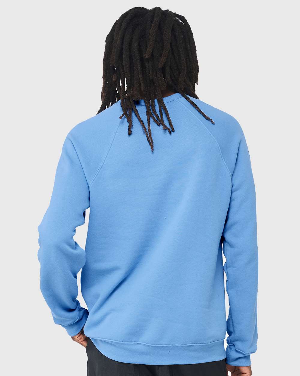 BELLA + CANVAS-3901-Sponge Fleece Raglan Crewneck Sweatshirt - Image 58