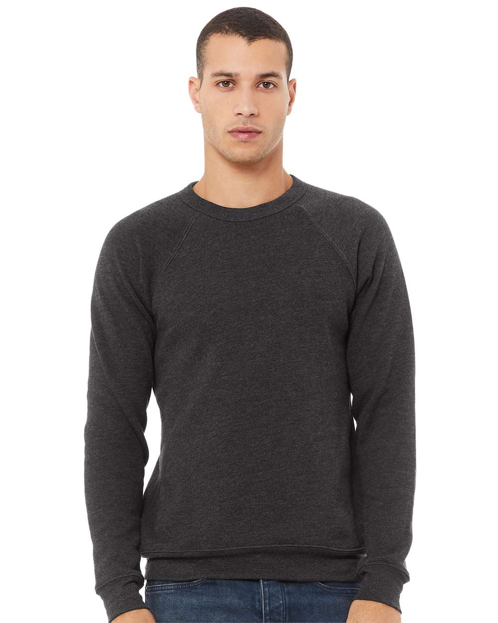 BELLA + CANVAS-3901-Sponge Fleece Raglan Crewneck Sweatshirt - Image 65